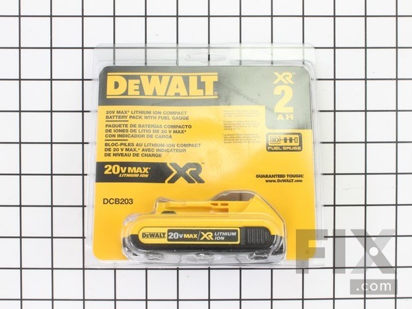 10186788-1-M-DeWALT-DCB203-20v Li-ion 2.0 Ah Power Tool B