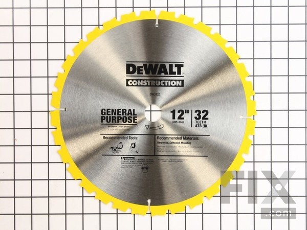 10186813-1-M-DeWALT-DW3123-12 In. 32t General Purpose Saw