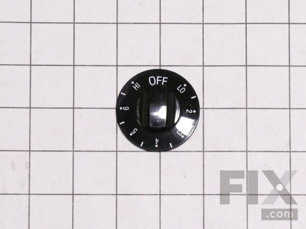 1018723-1-M-GE-WB03X10276        -Surface Element Knob - Black