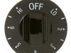 1018723-3-S-GE-WB03X10276        -Surface Element Knob - Black