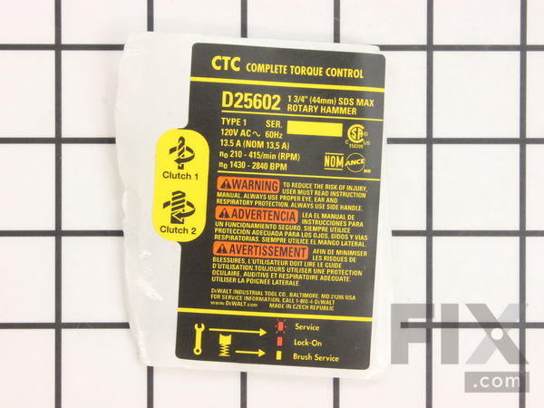 10187344-1-M-DeWALT-N029838-Nameplate