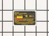 Rating Plate Dc212 Type 2 – Part Number: N044663