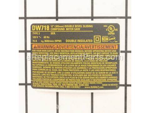 10187767-1-M-DeWALT-N046319-Nameplate