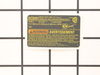 Nameplate – Part Number: N047955