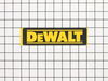 Dewalt Label – Part Number: N196813