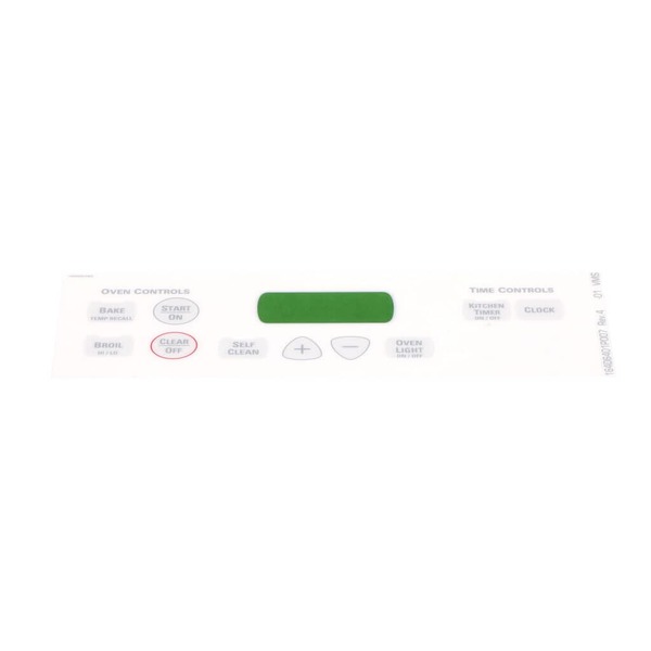 1019470-1-M-GE-WB27T10687        -FACEPLATE GRAPHICS