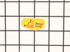 Label – Part Number: 274Z