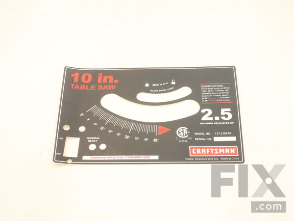10208954-1-M-Craftsman-2BZS-Label
