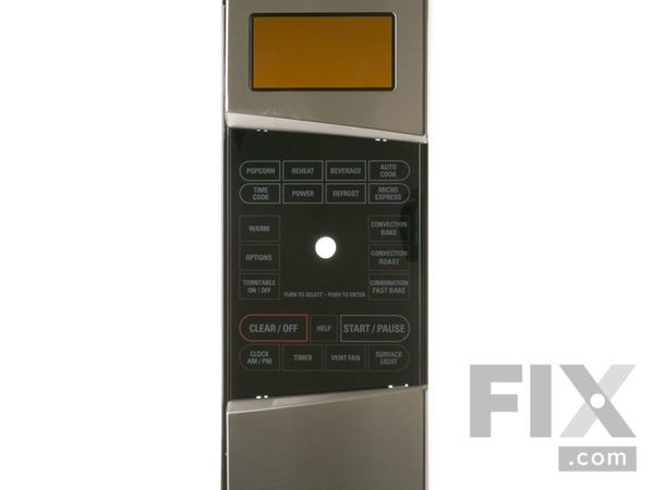 1021392-1-M-GE-WB07X10977        -Control Panel with Touchpad - Stainless/Black