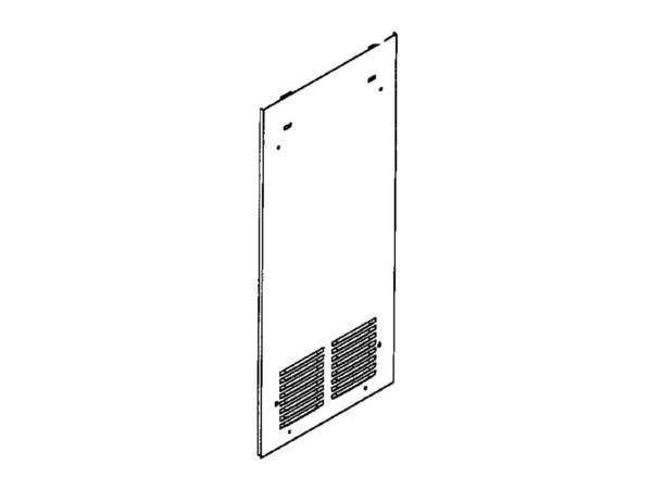 1021398-1-M-GE-WR17X11666        -COVER EVAPORATOR FRONT