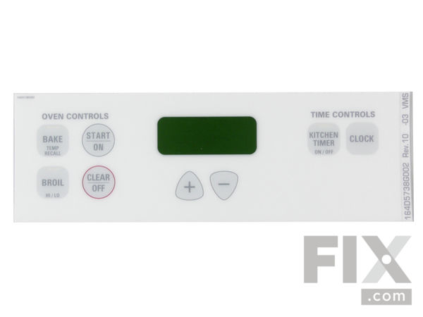 1021645-1-M-GE-WB27T10658        - FACEPLATE GRAPHICS Assembly