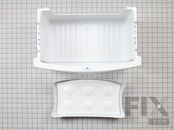 1021751-1-M-GE-WR32X10555        -Frame Pan Assembly