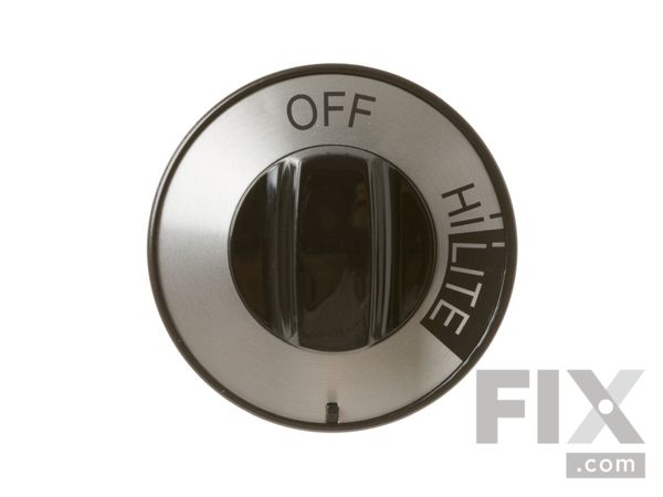1022204-1-M-GE-WB03X10271        -KNOB TOP BURNER