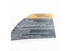 Label – Part Number: 980544-001