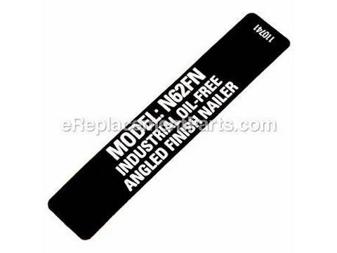 10246097-1-M-Bostitch-110741-Label,Model (N62Fn)