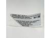 Nameplate – Part Number: 5148241-00