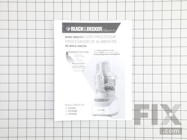 10255372-1-M-Black and Decker-OM-FP2500-Owners Manual