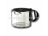 12 cup Coffeemaker Glass Carafe with Lid, Black – Part Number: 67050729