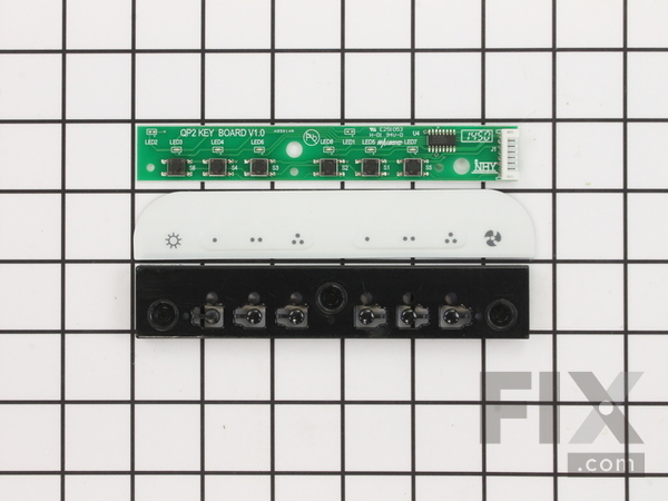 10280881-1-M-Broan-S97018245-Srv User Interface Assy White