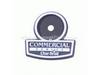Logo Plate, Commercial – Part Number: 80017586