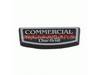 Logo Plate – Part Number: G516-0002-W1