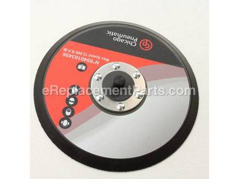 10298832-1-M-Chicago Pneumatic-8940163456-6" (150mm) Pad Hook & Loop