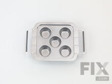 Removable Cupcake Pan – Part Number: CBO-1000CP