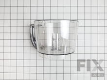 4-cup Workbowl Black – Part Number: CH-4DCWB