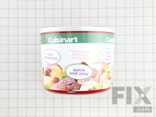 Freezer Bowl Red – Part Number: ICE-RFBR