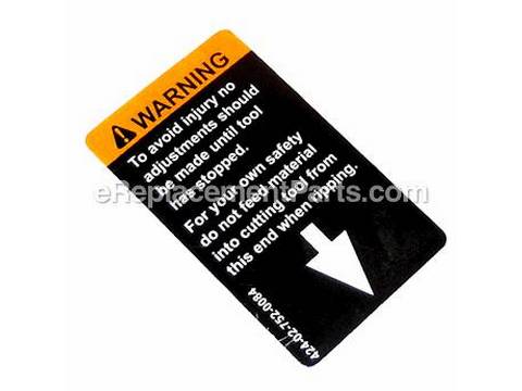 10323518-1-M-Delta-424027520084S-Caution Plate