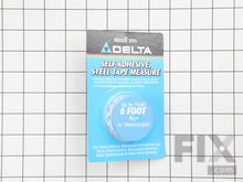 6 Ft. Right Tape - 3/4 In. Met – Part Number: 79-067