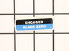 Label-Zero Plate – Part Number: A21641