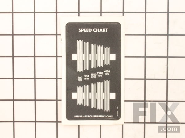10330787-1-M-Delta-A25395-Speed Chart