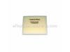 Scented Foam Filter Fresh/Clean (1Per) – Part Number: 3LK0548000