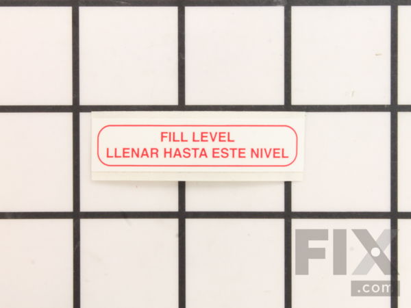 10342065-1-M-EDIC-H10571-Label, Fill Level Tank