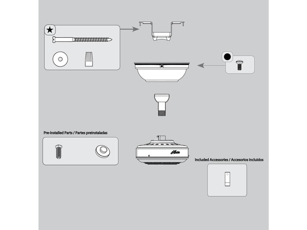 10370547-1-M-Hunter-K006501119-Hanging System Kit