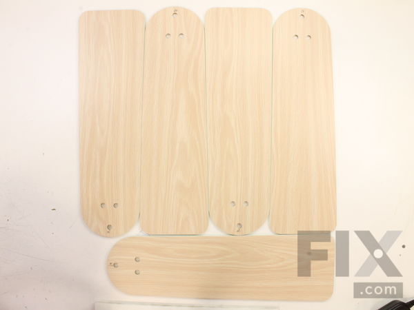 10370768-1-M-Hunter-K041825030-Blade Set White/Bleached Oak