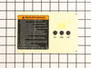 Label – Part Number: DCRC-101