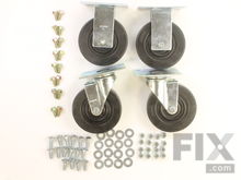 5" Accessory Casters - Set – Part Number: 505