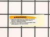 Caution Label – Part Number: HN10381