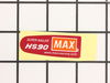 Name Plate – Part Number: HS10106