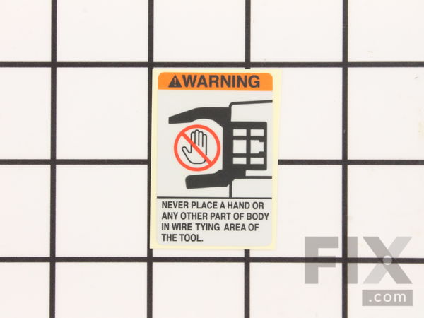 10414024-1-M-Max-RB10962-Arm Caution Label