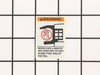 Arm Caution Label – Part Number: RB10962