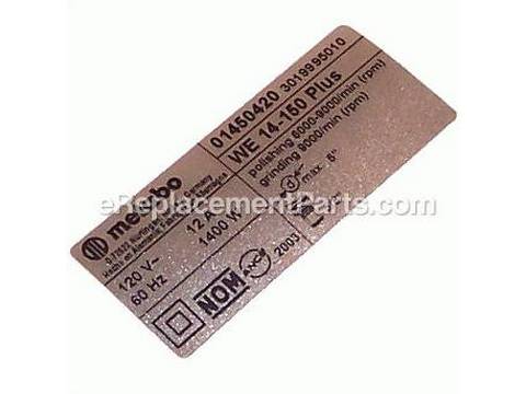 10416708-1-M-Metabo-338038290-Rating Plate