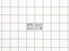 Rating Plate – Part Number: 338048060