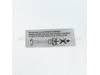 Spindle Stop Label – Part Number: 338117670