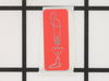 Indication Label Machine Blow – Part Number: 338120960