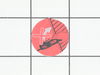 Indication Label – Part Number: 338121050