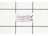 Indication Label – Part Number: 338122010