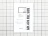 10421307-1-S-MK Diamond-156934-Owners Manual